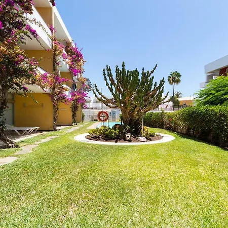 Apartamentos Melusina En Playa Del Ingles Al Lado De La Playa Y Las Dunas De Maspalomas Exterior photo