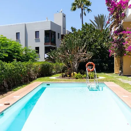 Apartamentos Melusina En Playa Del Ingles Al Lado De La Playa Y Las Dunas De Maspalomas Exterior photo